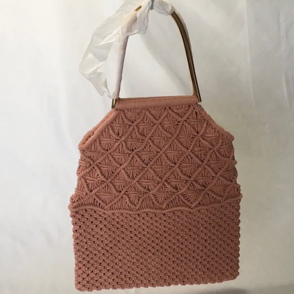 ULLA JOHNSON WOMANLIA CROCHETEDCOTTON TOTE